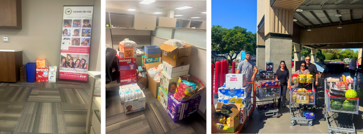 E&CP staff collected donation for Mexican nonprofit