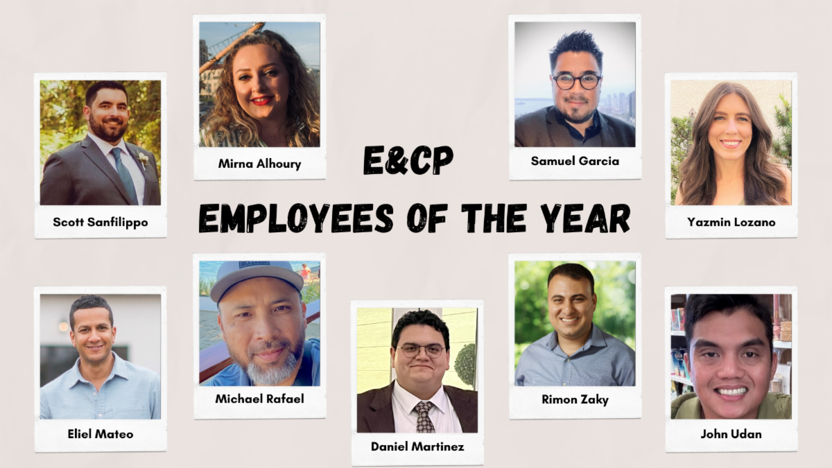 E&CP's employees of the year