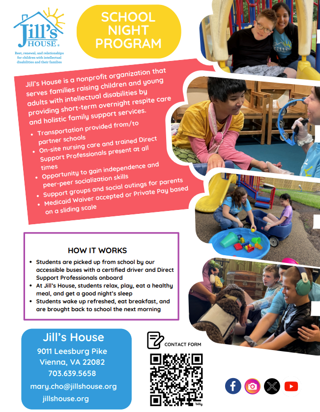 Jill's House flyer