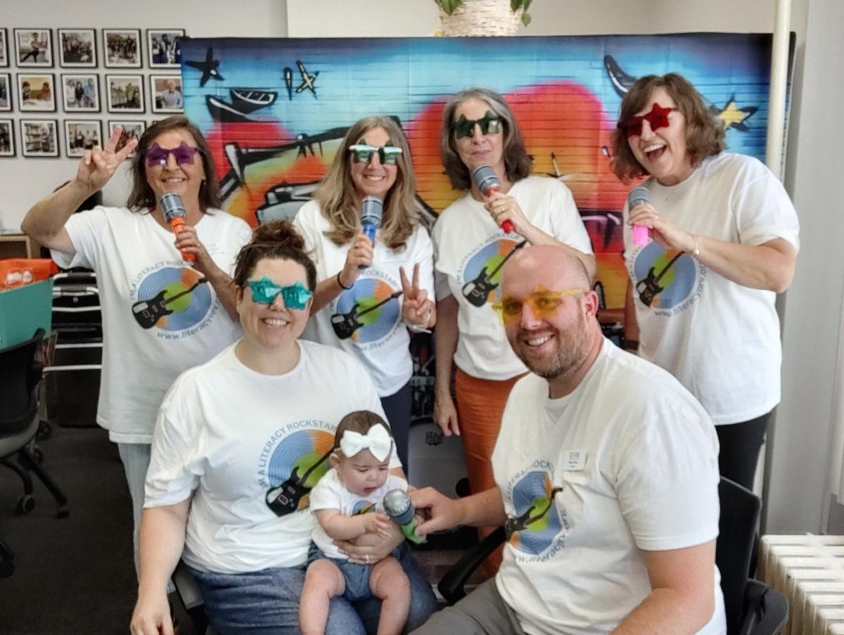 Literacy NRV supporters during the 2023 Giving Day