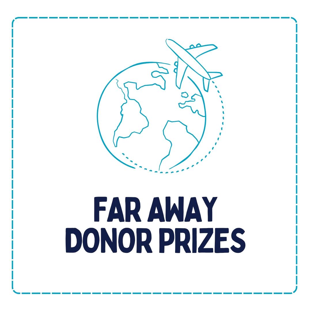 Far Away Donor Prizes