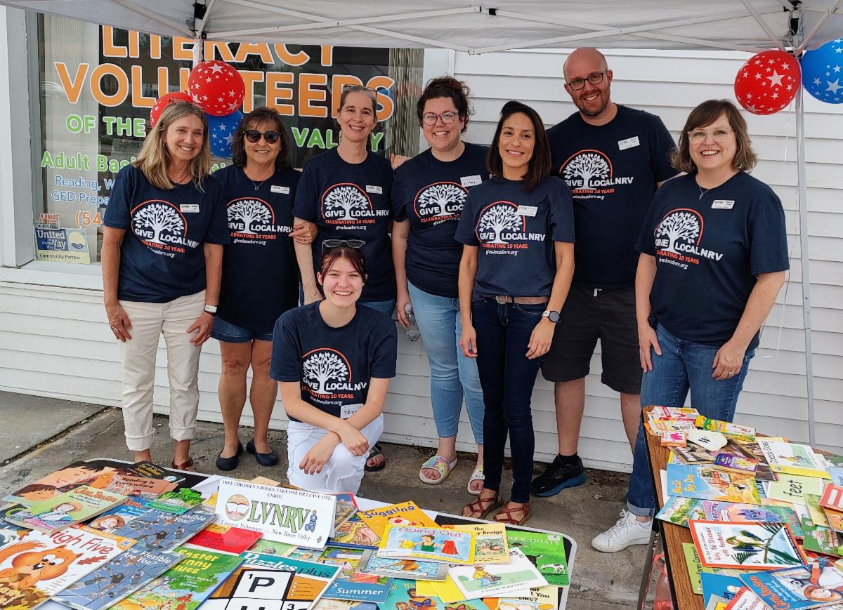 Literacy NRV supporters during the 2023 Giving Day