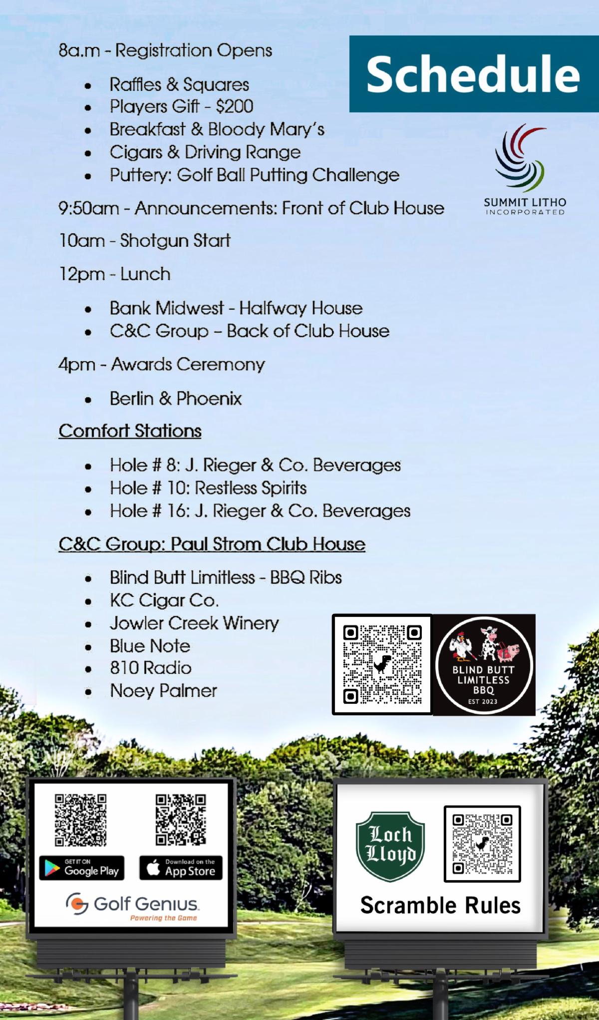 Golf Tournament Schedule 2024