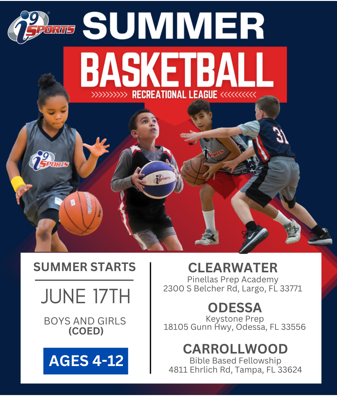 Summer Leagues and Clinics