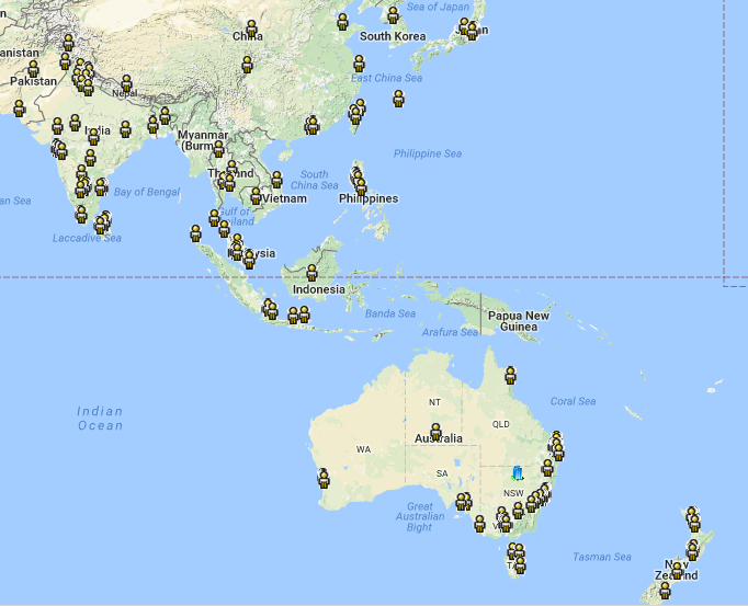 ISSP Member locations