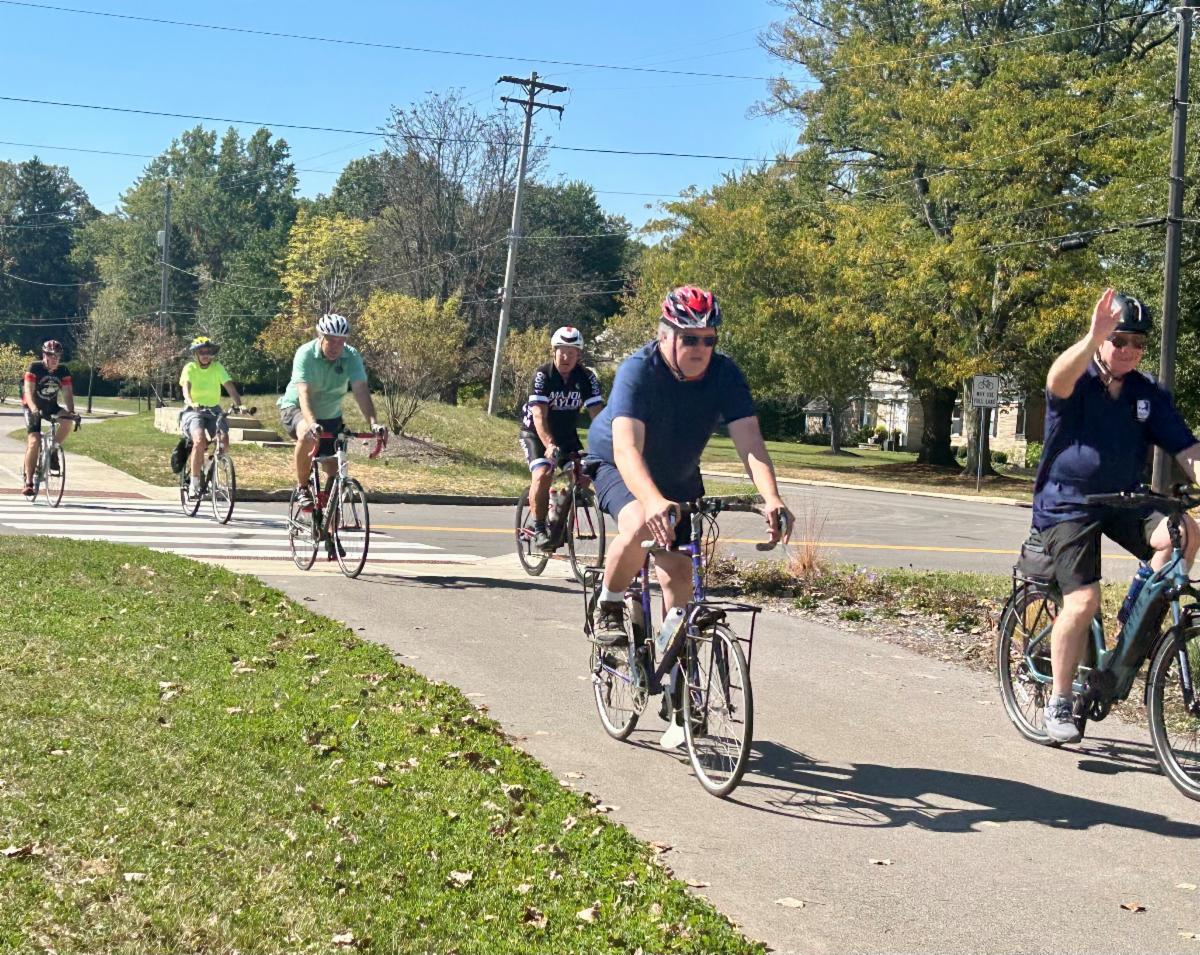 Bike-with-a-Mayor in Pepper Pike