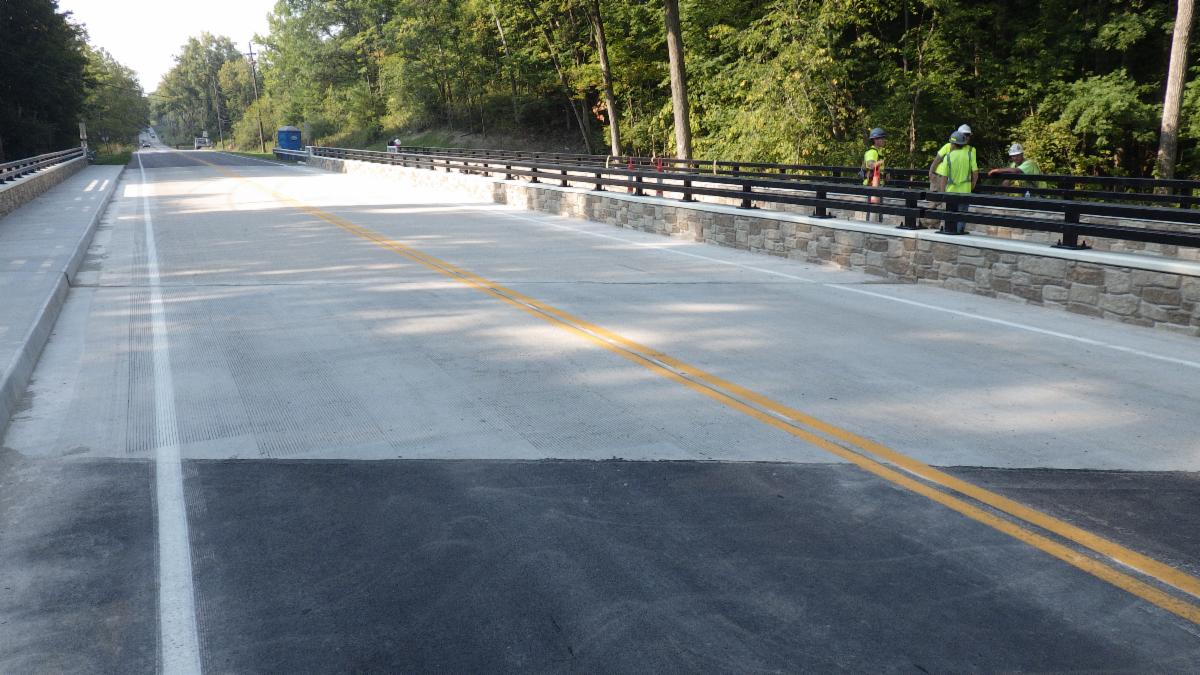 Example of the work funded by the state infrastructure programs