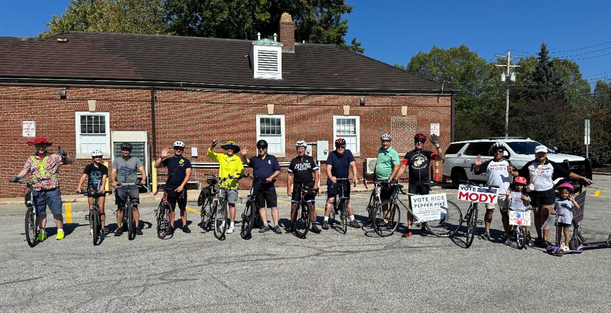 Bike-with-a-Mayor in Pepper Pike