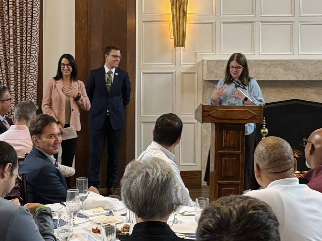 presentation of the award