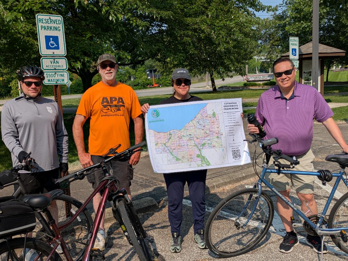 Tri-Heights Bike-with-a-Mayor ride