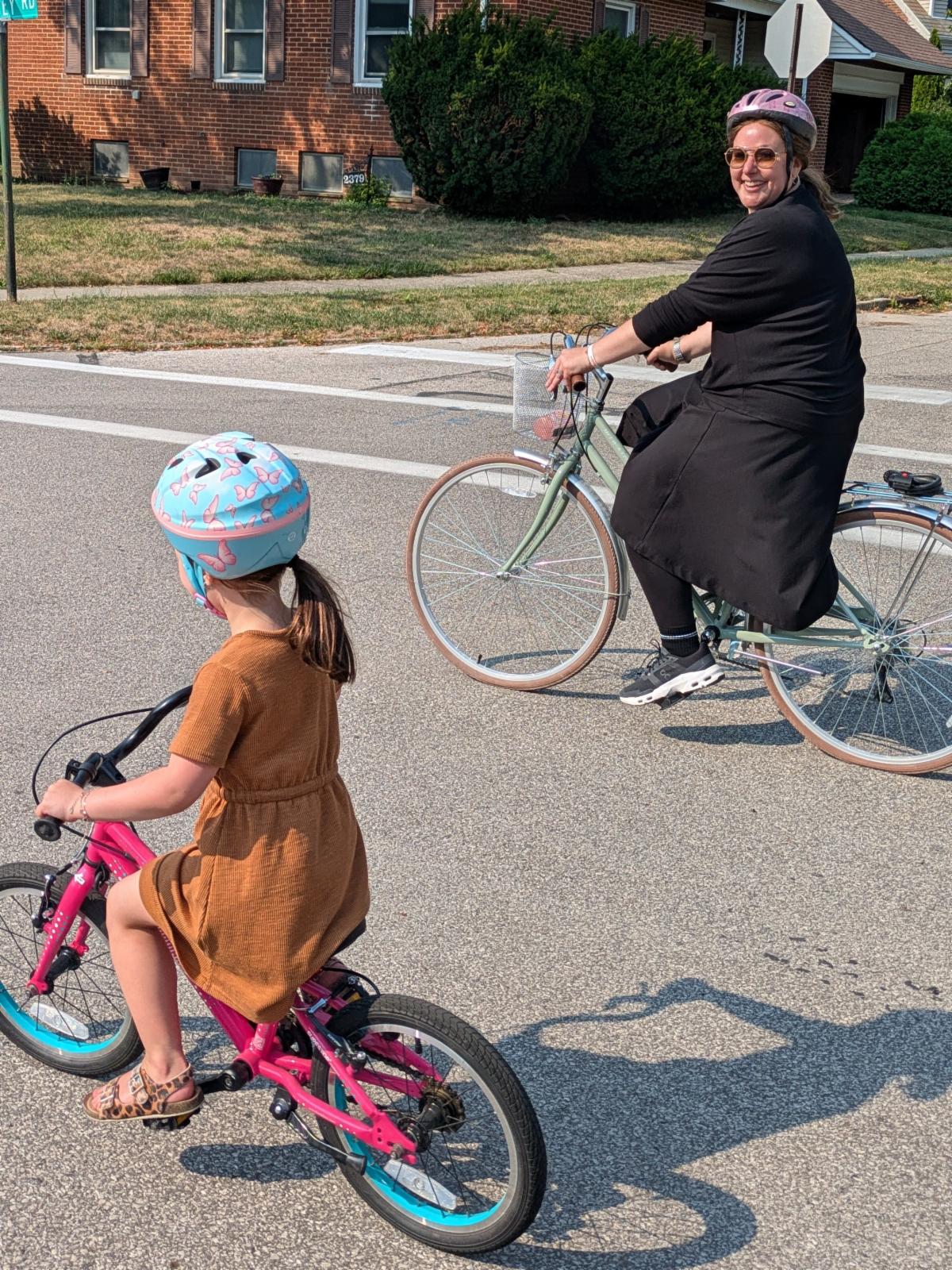 Bike-with-a-Mayor event for kids in University Heights