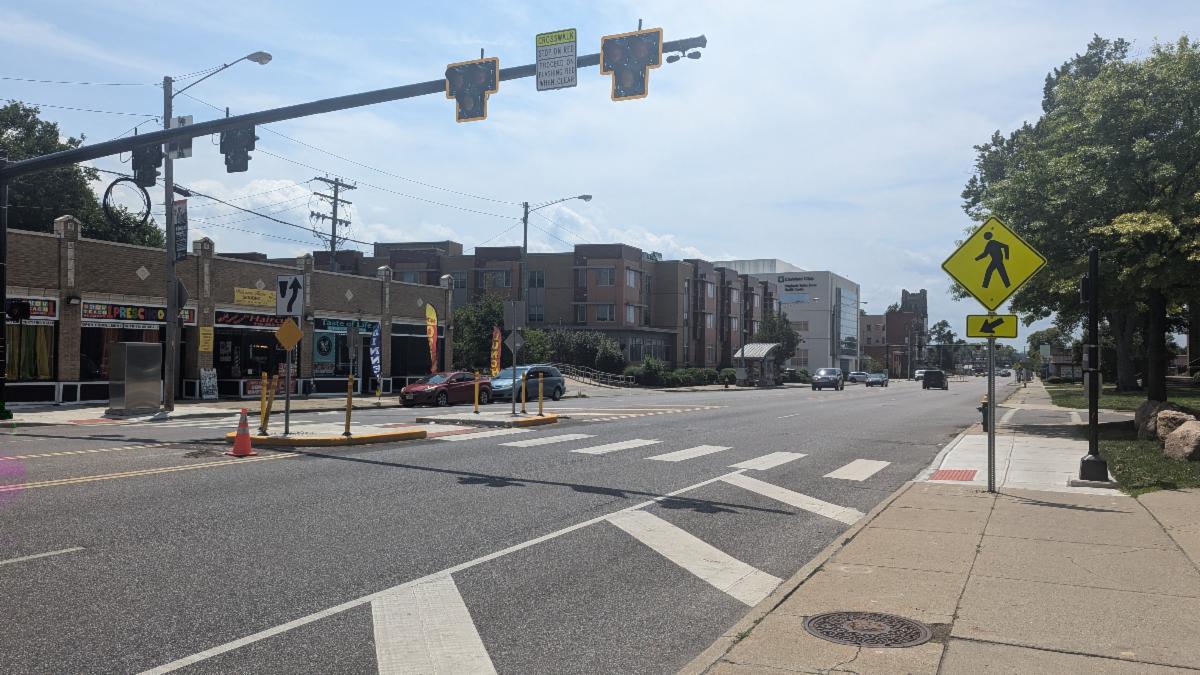 Euclid Avenue in East Cleveland