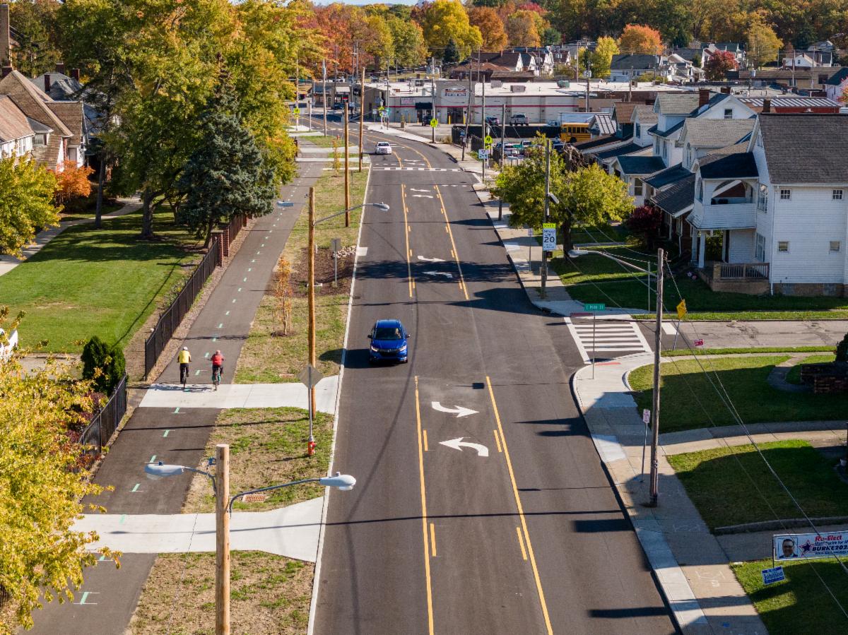 Garfield Boulevard in Garfield Heights