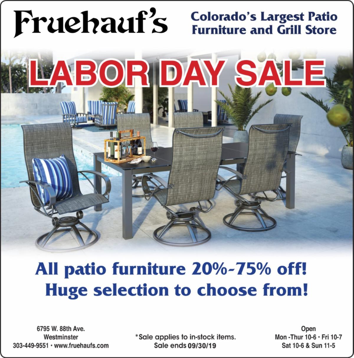 Fruehauf's Patio » This Month’s Happenings