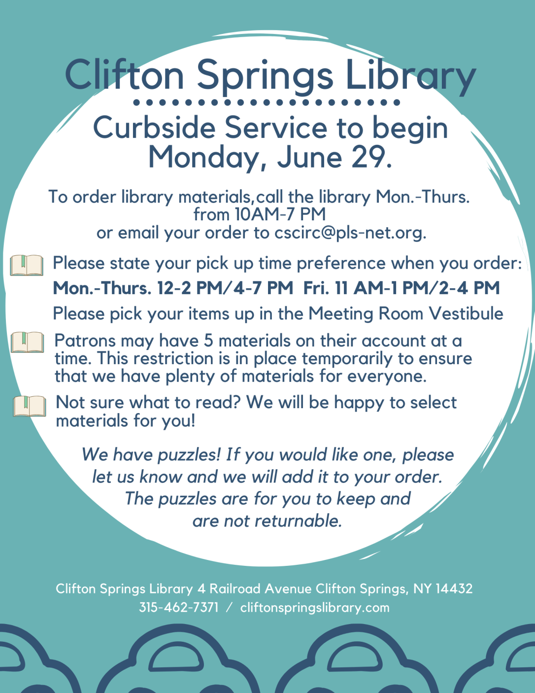 Clifton Springs Latest Scoop and the Winner Is