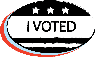 i voted sticker
