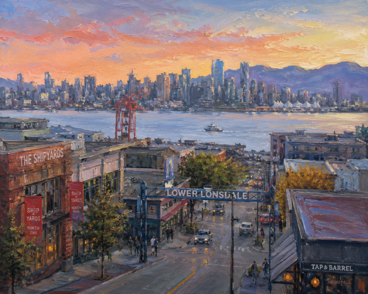Lower Lonsdale, North Vancouver
