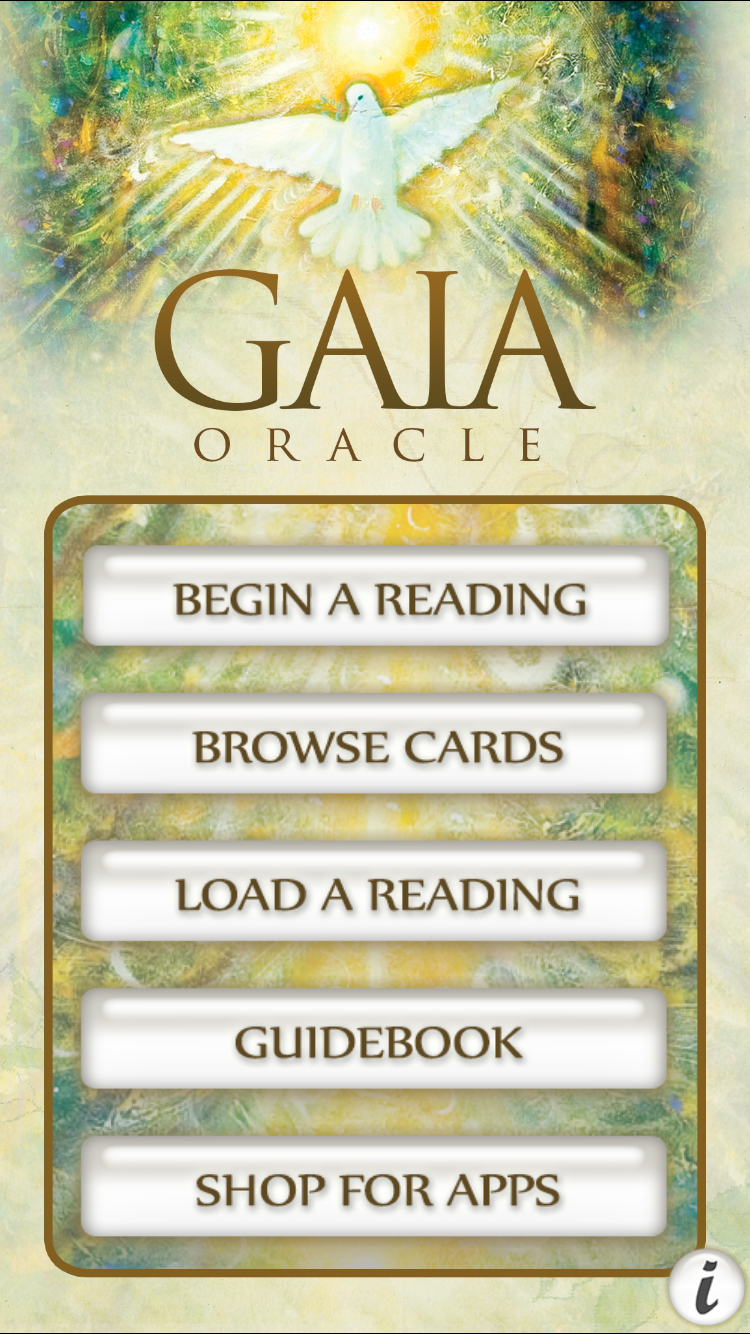 Gaia Oracle app screenshot