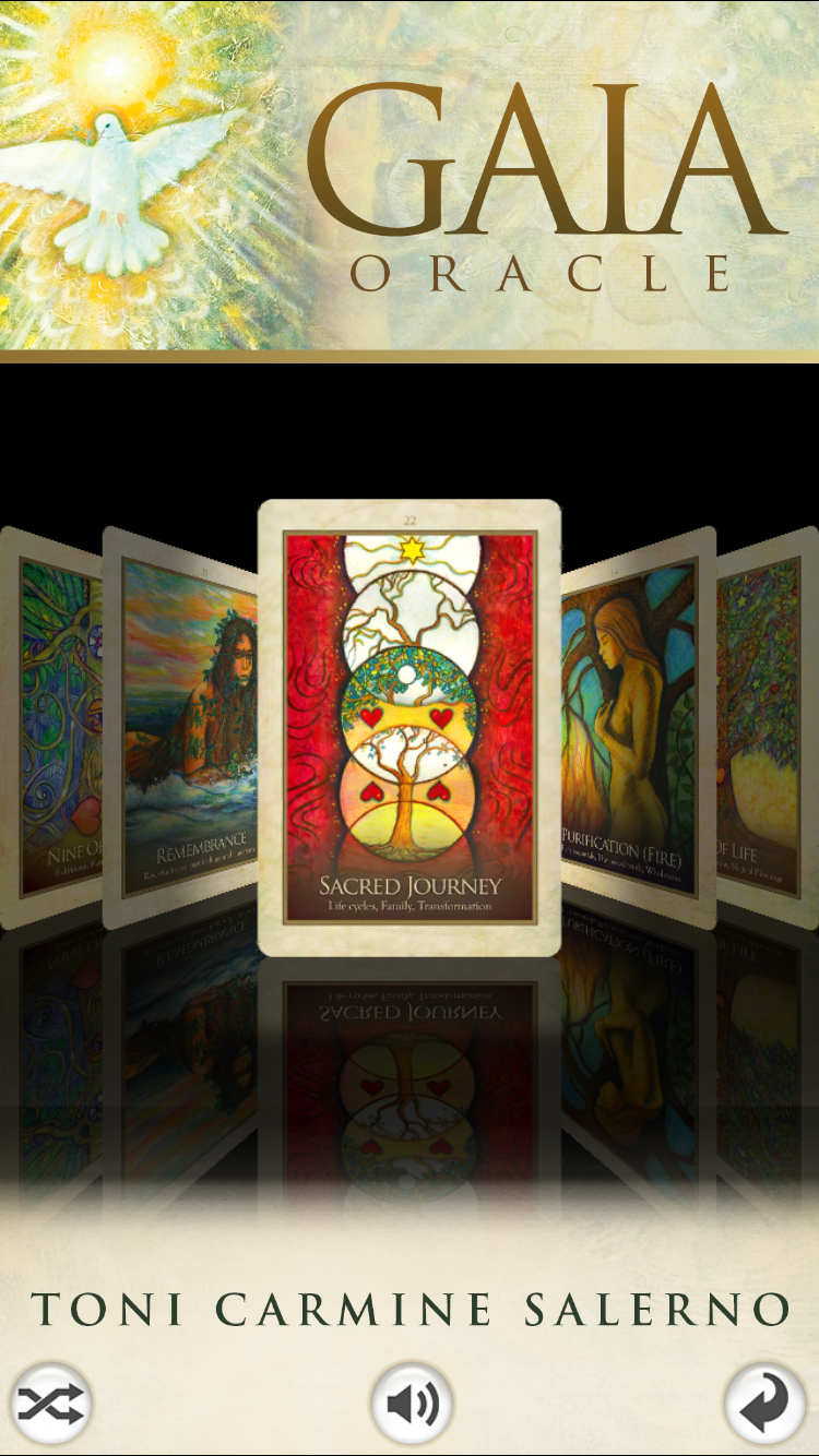 Gaia Oracle app screenshot