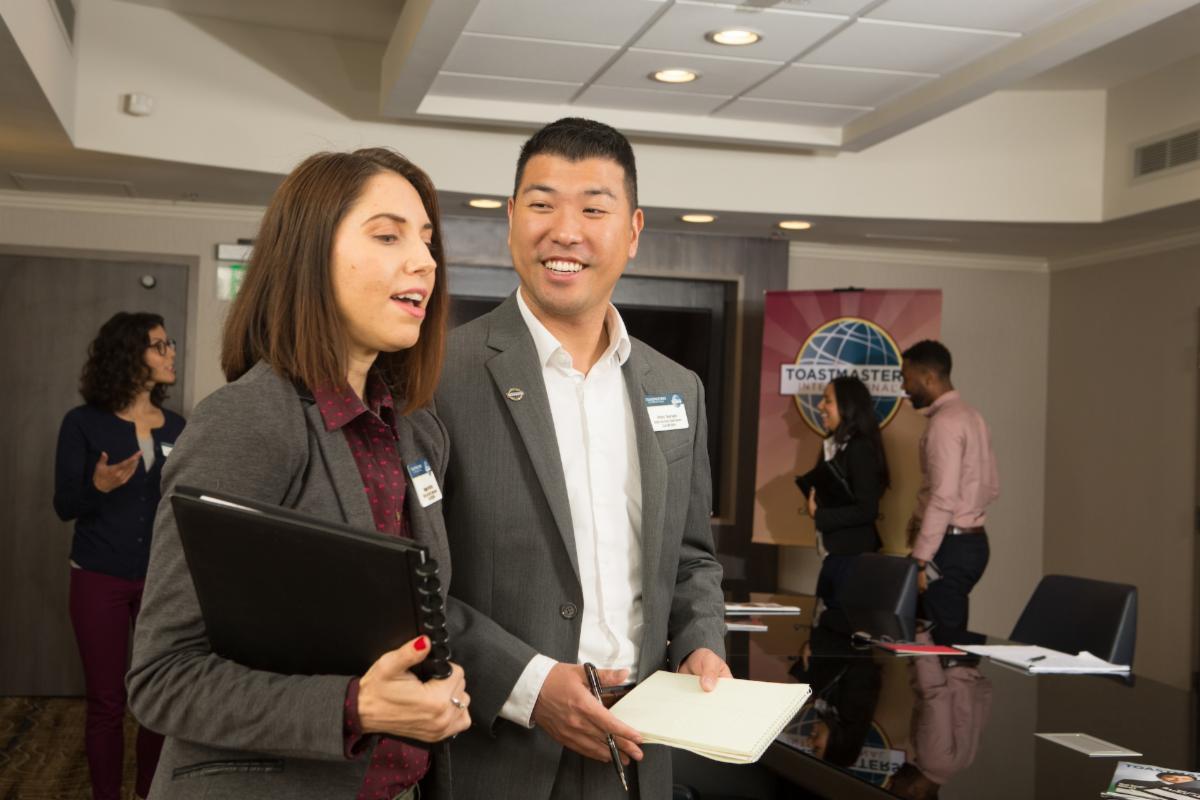 Toastmasters networking