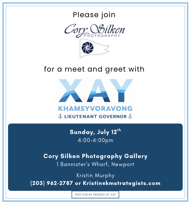 Xay for Lt Governor event at Silken Gallery