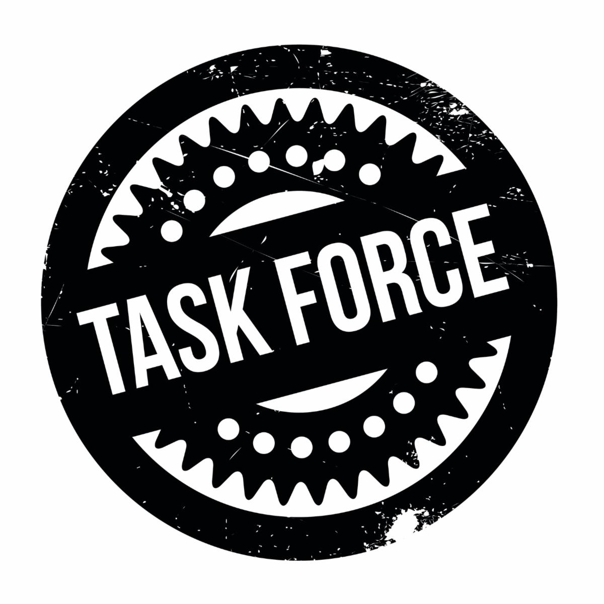 Task Force rubber stamp