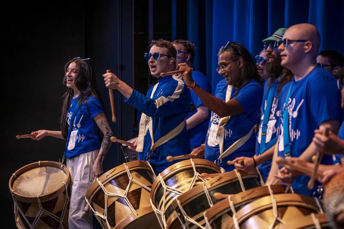 picture of world drummig