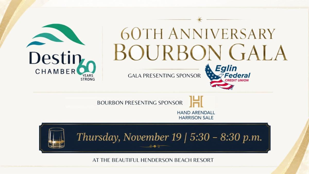 Destin Chamber 60th Anniversary Bourbon Gala