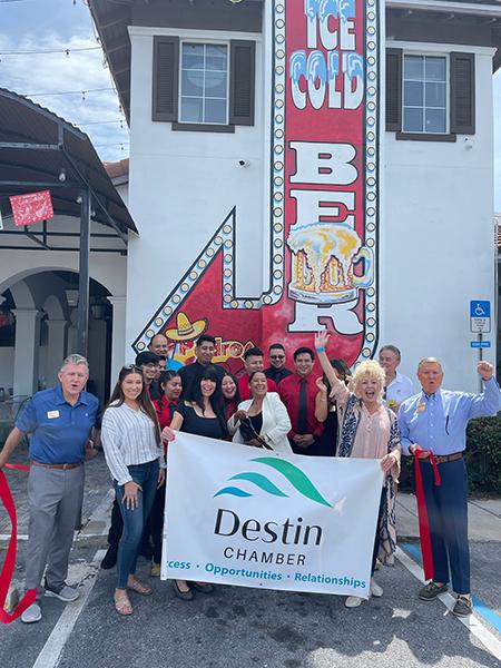 Pedros ribbon cutting