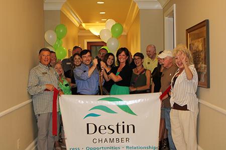 LegacyHouse Title ribbon cutting