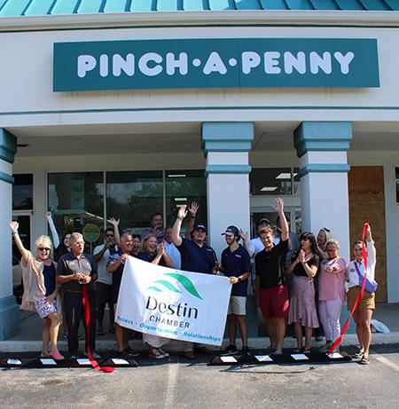 Pinch A Penny Ribbon Cutting