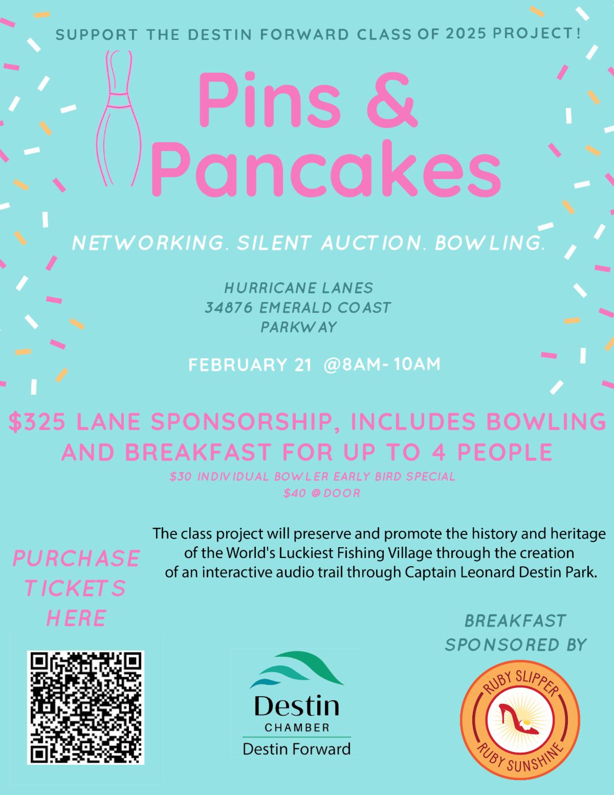Destin Forward Pins & Pancakes