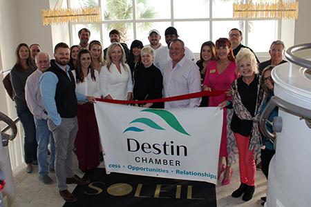 Soleil Ribbon Cutting