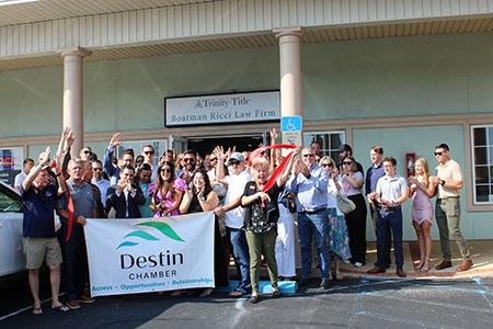 Trinity Title Ribbon Cutting