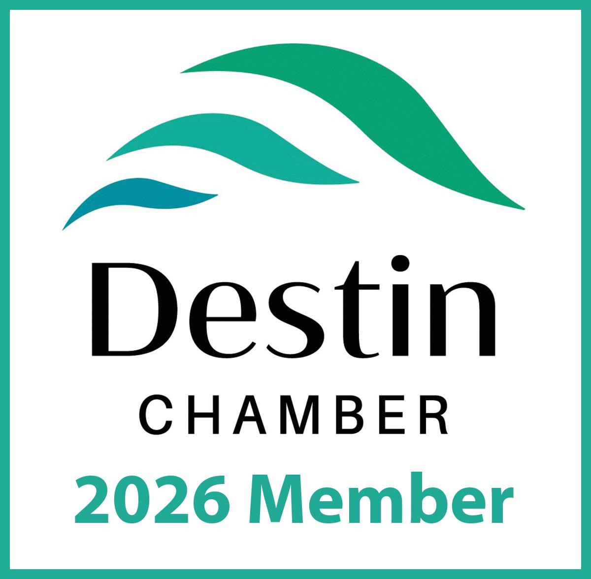 2026 Destin Chamber Web Sticker