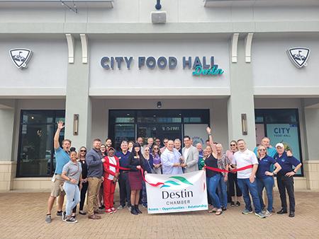 City Food Hall Destin Ribbon Cutting