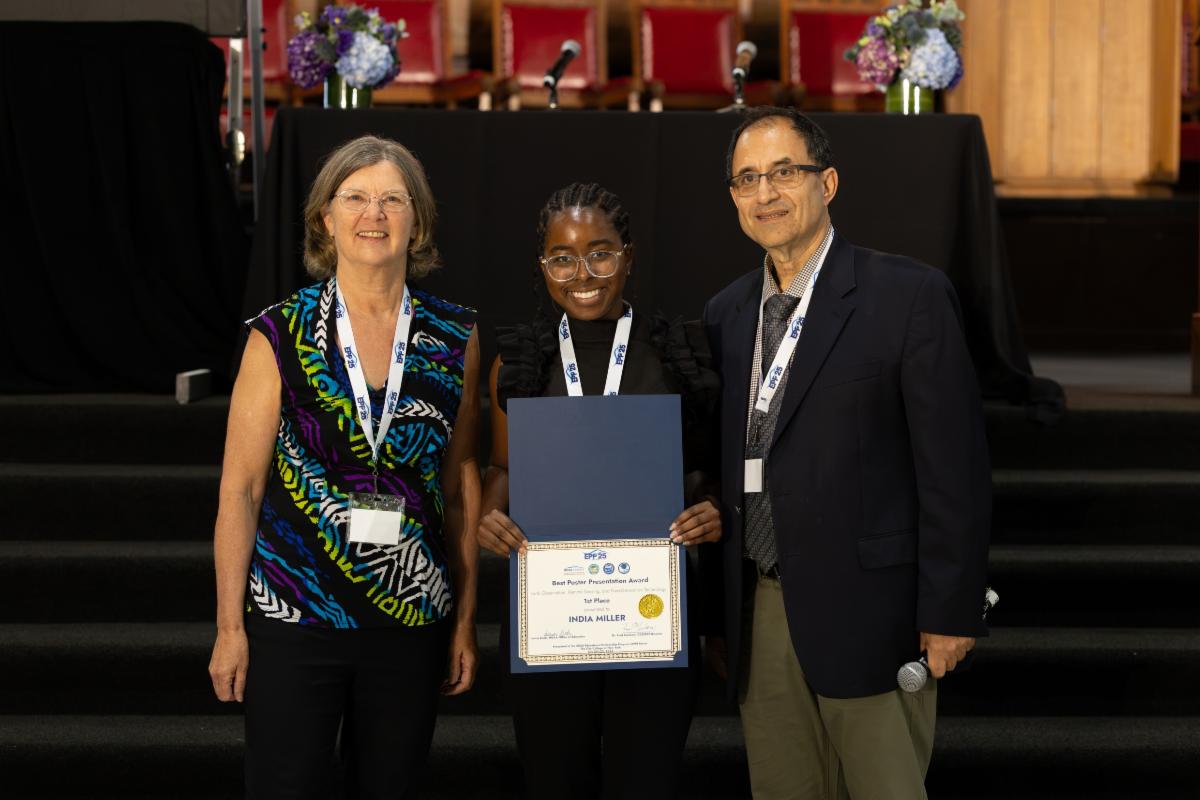 EPP Forum Award - India Miller, F. Moshary and L. Koch