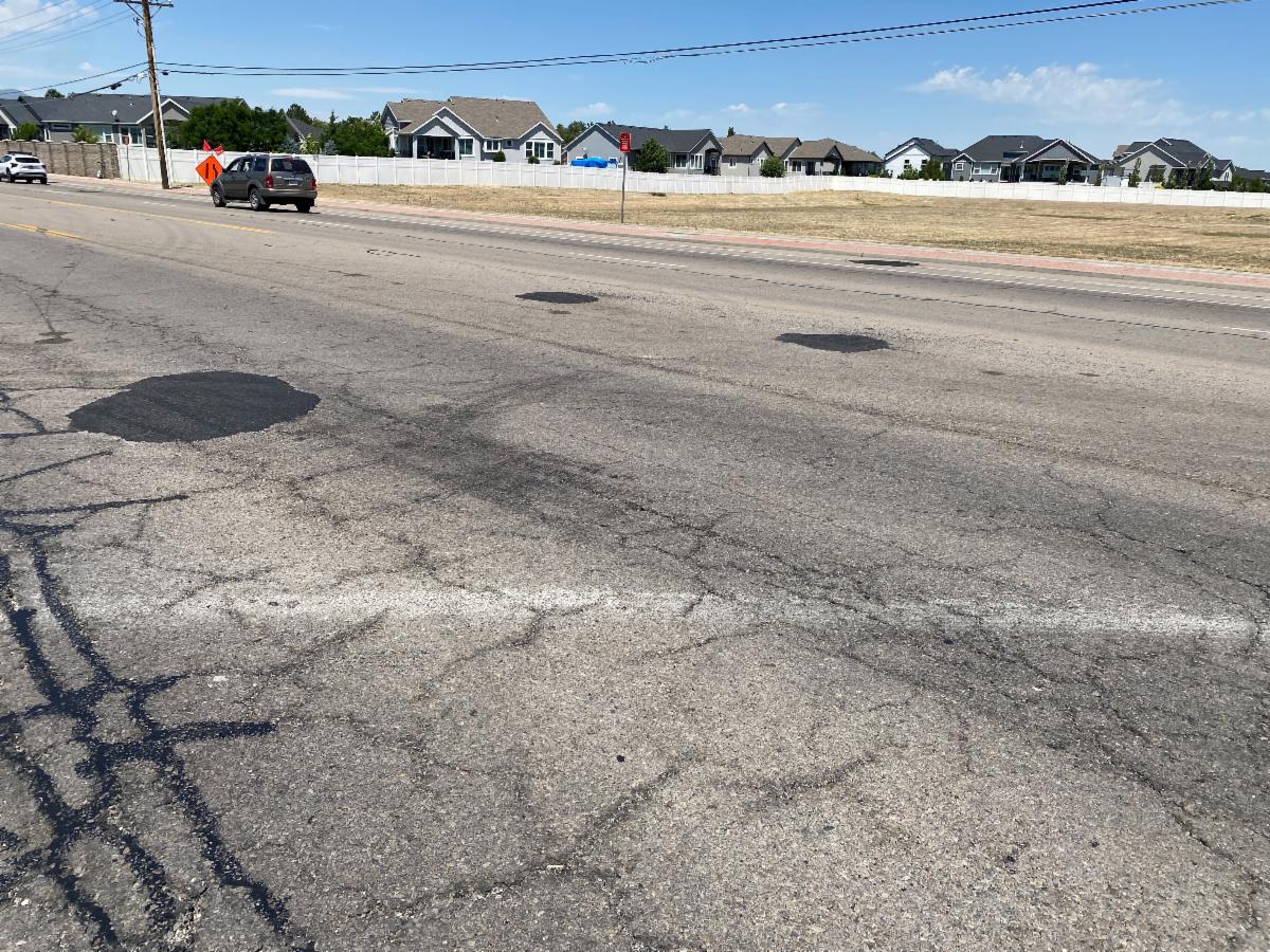 Crews have lowered all of the manhole covers in 9000 South and will start the milling process tonight. 