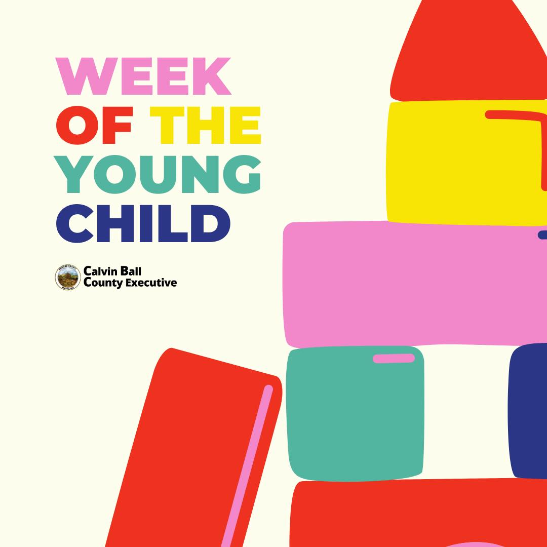 A graphic promoting Week of the Young Child.