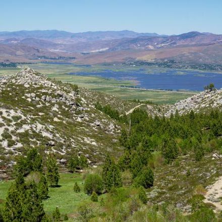 View of Washoe Valley from upper Whittell Forest and Wildlife Area.