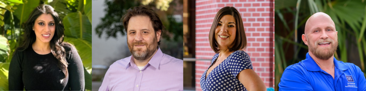 Sabina Malik, Justin Legleiter, Pamela Payne and Hans Weding.