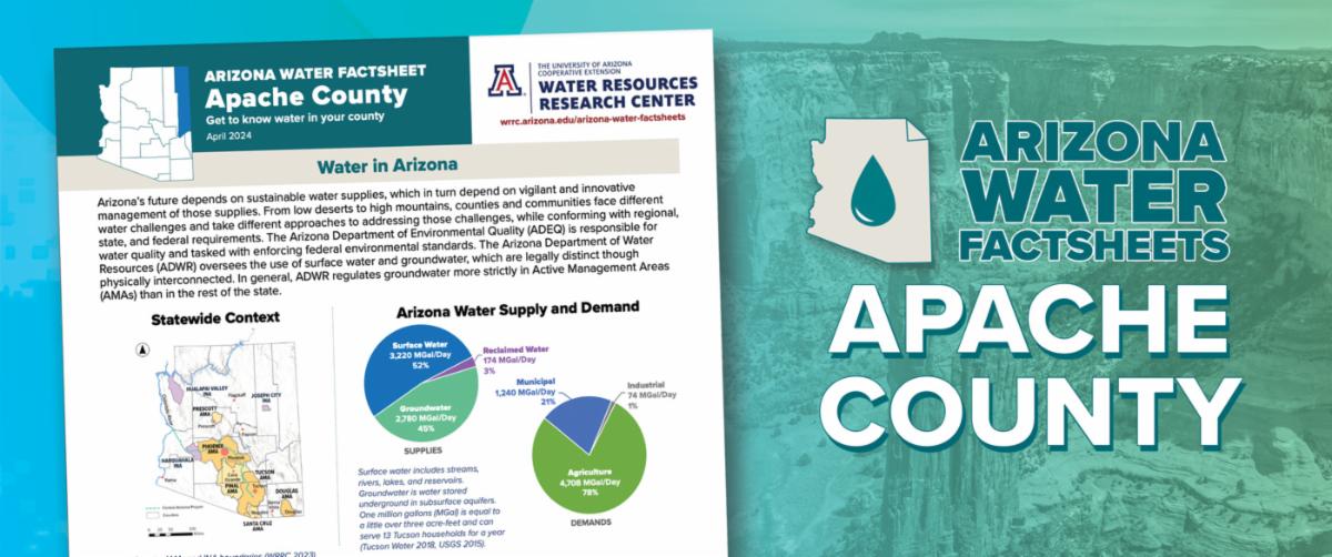 WRRC Weekly Wave WRRC Releases Apache County Factsheet