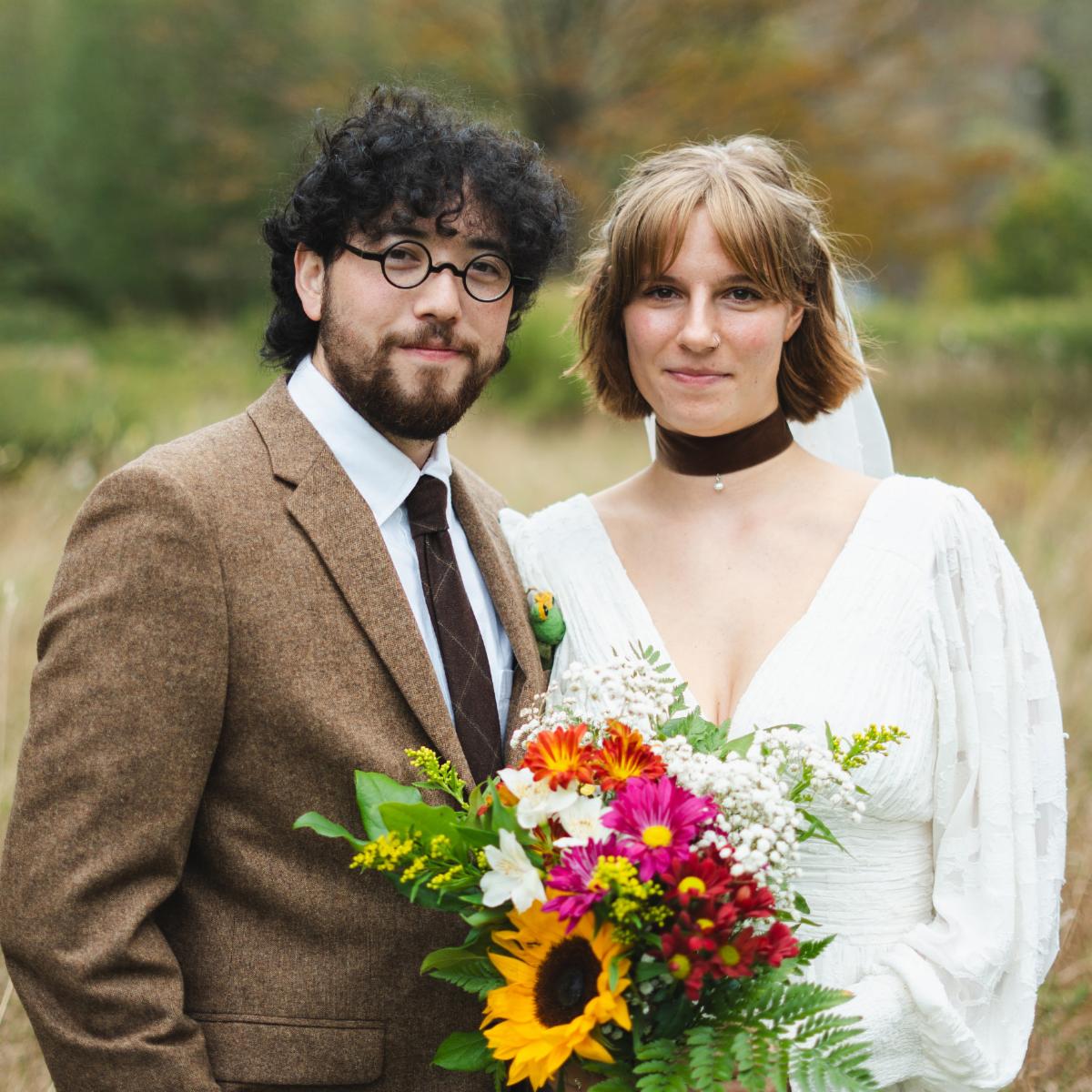 Katie Lamar and Evan Liu
