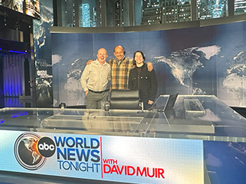 Purchase College alujmni at ABC News