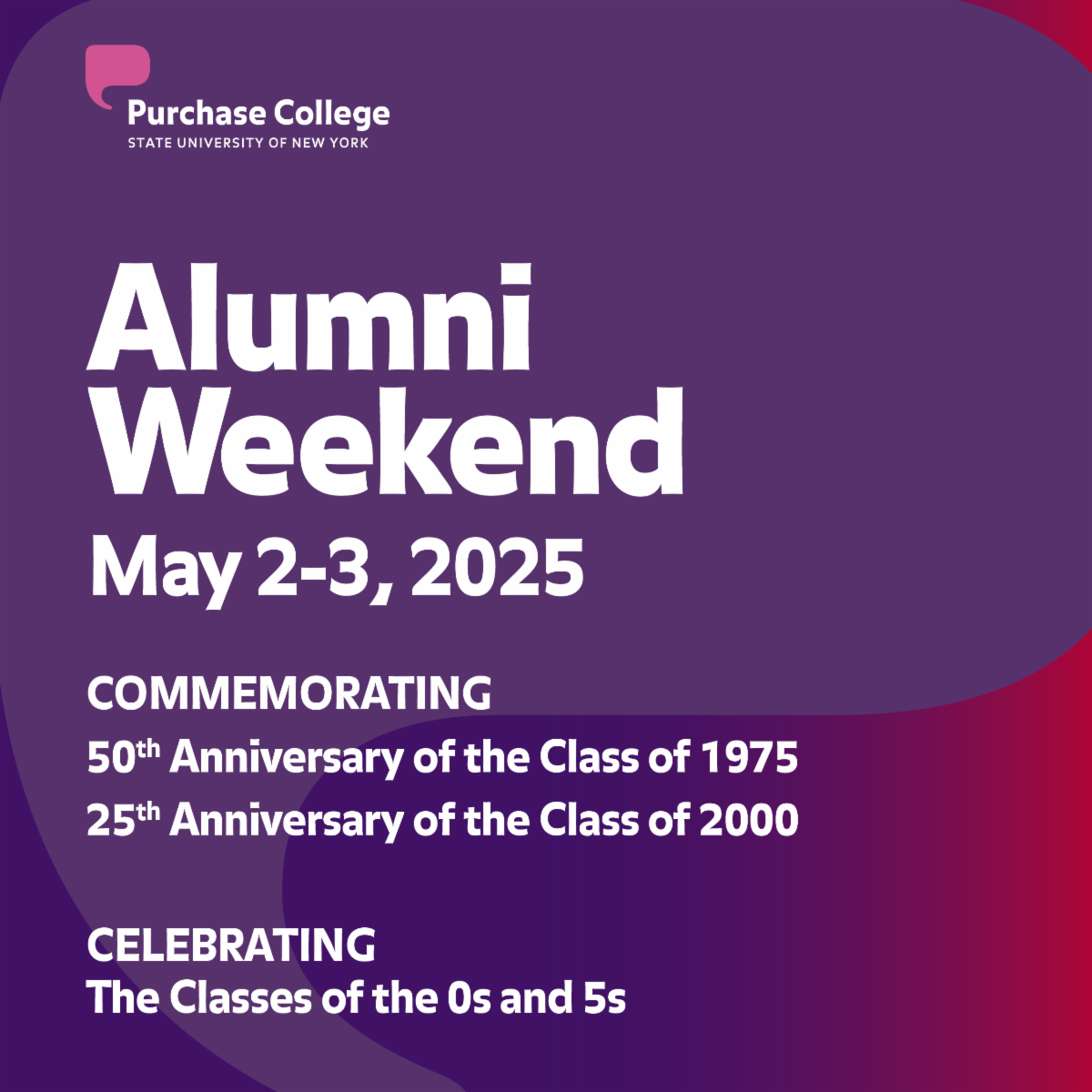 Alumni Weekend 2025