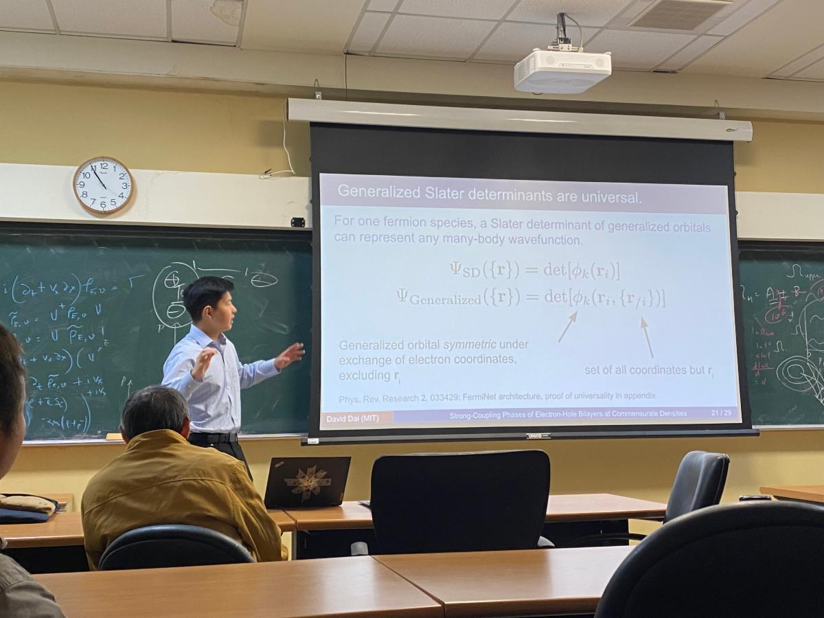 China Seed Fund student David Dai Academia Sinica Talk