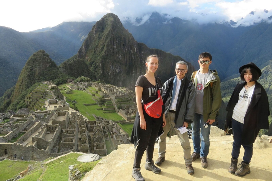 MIT-Peru Seed Fund grantees in Machu Picchu