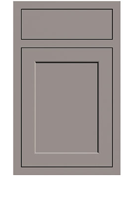 Shaker outdoor kitchen cabinet door style