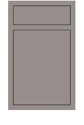Standard outdoor kitchen cabinet door style