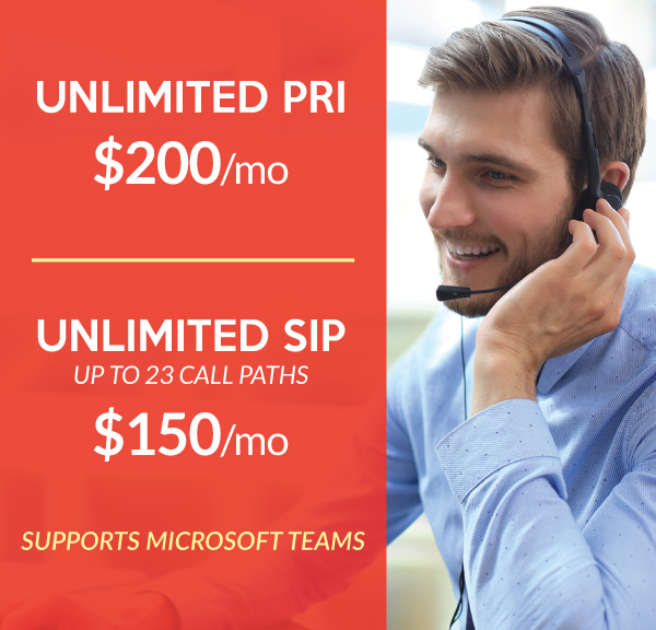 Unlimited SIP and PRI Bundles